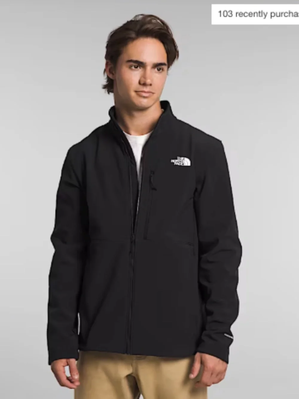 The North Face Apex Bionic 3 Jacket Zippered Black